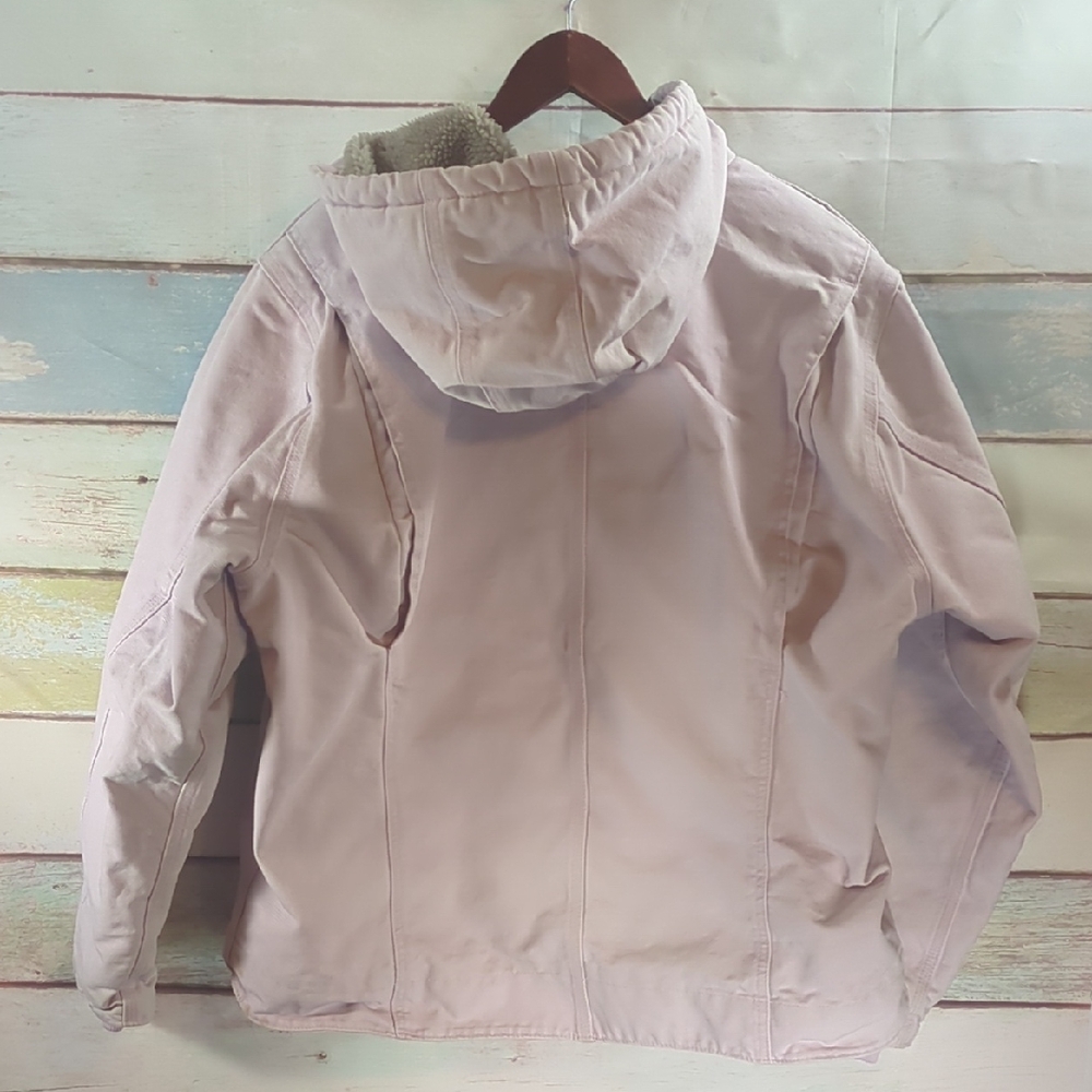 Carhartt Women's Pale Pink Utility Jacket - Picture 2 of 12